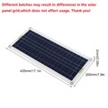 2X(50W Solarwasserpumpe 800L/H DC12V Solarwasserbrunnenpumpe GeräUscharm fü2416