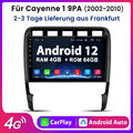 8Kern Für Porsche Cayenne 1 9PA 2002-2010 9"Autoradio GPS Navi Carplay 4+64G DSP