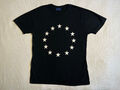 ETUDES französisches Designer-T-Shirt groß schwarz EUROPÄISCHE UNION 44"
