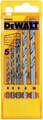 DEWALT DT6952-QZ Steinbohrer-Set (5 Stück) Einheitsgröße 