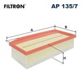 Filtron Luftfilter Motorluftfilter Filter für Renault Dacia ab 12-> Ap135/7