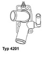 WAHLER 4201.92D Kühlwasserthermostat für OPEL VECTRA B (36) VECTRA B CC (38)