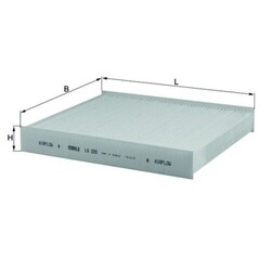 1x Filter, Innenraumluft MAHLE LA 220 passend für FORD VOLVO