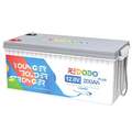 Redodo LiFePO4 12V 200Ah PLUS Lithium Batterie Mit 200A BMS für Wohnmobil Solar