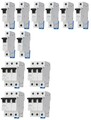 Sicherung LS Leitungsschutzschalter PE61 63 Sicherungsautomat 1P 3P 16A 32A Kopp