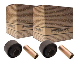 2X FEBEST QUERLENKERLAGER BUCHSE HINTEN VORNE UNTEN passend für TOYOTA CARINA CO