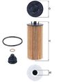 MAHLE ORIGINAL OX815/1D Ölfilter für BMW MINI