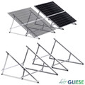 2er Set PV Halterung 118cm Verstärkter Solarmodul Solarpanel Flachdach 0°-90°