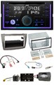 JVC Lenkrad USB 2DIN DAB Bluetooth CD Autoradio für Alfa Romeo Mito 2014-2018 si