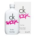 Ck One Shock For Her Eau De Toilette 50ml Splash And Spray By Calvin Klein