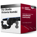Für Skoda Octavia Kombi IV Typ NX5 / PV5 (VAPOS) Anhängerkupplung schwenkbar neu