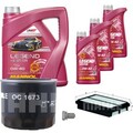 MAHLE Inspektionspaket 7 L MANNOL Legend+Ester 0W-40 für Hyundai Santa Fé I 2.0