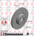 ZIMMERMANN Bremsscheibe 150.1280.52 für BMW