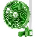 VIVOSUN AeroWave E6 Grow Tent Fan,6" Ventilator Clip-On Fan für Grow Zelt,Grün