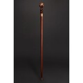 WANDERSTOCK HANDGESCHNITZT HOLZ SPAZIERSTOCK ADLER FUSS GRIFF WEIHNACHTEN TOP