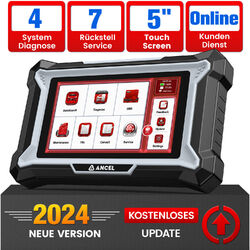2024 ANCEL DS100 Profi KFZ Auto OBD2 Diagnosegerät Scanner 4 System 7 Funktion