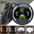 7-Zoll LED Projektor Haupt Hi/Lo DRL Scheinwerfer Für Harley Motorrad E-Geprüft
