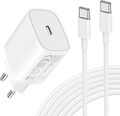 USB C Schnell Ladegerät 25W für Samsung Galaxy S25 S24 S23 S22 A56 A55 A54 A53