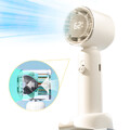 Ventilator Leise Mini Handventilator Tragbarer Fan Lüfter mit Akku USB Aufladung