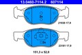 ATE Bremsbelagsatz Scheibenbremse 13.0460-7114.2 für FIAT PUNTO LANCIA Van 16V
