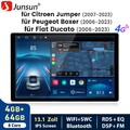 4+64GB Für Fiat Ducato 2006-2023 13.1" Android Autoradio Navi DAB+ CarPlay 4G BT