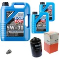 MAHLE Ölfilter 7 L LIQUI MOLY 5W-30 Longtime High Tech für Audi A3 1.8 TFSI 2.0