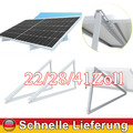 2 x Solarpanel Solarmodul Halterung BIS 104cm Photovoltaik Aufständerung Montage
