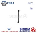 89061 STABILISATOR STABI LINKS+RECHTS VORNE SIDEM 2PCS NEU OE QUALITÄT