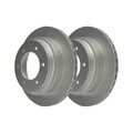 2x Bremsscheibe ATE 24.0118-0122.1 passend für ISUZU OPEL VAUXHALL