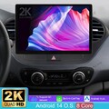 13.1" 4G+64G Android 14 CarPlay Autoradio GPS Für Hyundai i10 II BA IA 2013-2019
