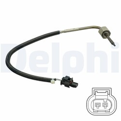 Sensor Abgastemperatur DELPHI TS30230 vor Rußpartikelfilter für MERCEDES CLS 350