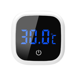 Aquarium Mini Digital Thermometer LED-Anzeige Temperatursensor Süß-/ Salzwasser