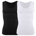 Herren Unterhemd Shapewear Figurformendes Kompressionsshirt Tank Top Body Shaper