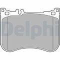 1x Bremsbelagsatz, Scheibenbremse DELPHI LP2445 passend für MERCEDES-BENZ