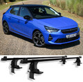 2tlg 54" Auto Dachträger Gepäckträger Querstangen mit Schloss Für Opel Corsa E