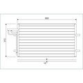Valeo 818046 Kondensator Klimaanlage für FORD C MAX FOCUS C MAX I DA HCP DP DB