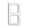 Busch-Jaeger 2512-214K-102 Reflex SI Linear-Abdeckrahmen 2-fach Rahmen