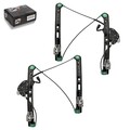 2x Elektrischer Fensterheber mit Motor vorne links rechts für BMW 3er E46