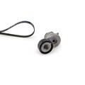 Keilrippenriemensatz Micro-V® Kit GATES K026PK1275 für OPEL ASTRA T98 GTC A04 CC