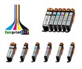 Original Canon PGI-580 CLI-581 PGBK BK C M Y PB Setup 5er/6er Set - mit FotoBlau