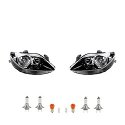 Scheinwerfer Set passend für Seat Ibiza 6J 03/08-02/12 + Leuchtmit. links rechts