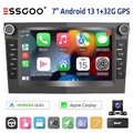 Für Opel Corsa C D Astra G H Zafira B Autoradio DAB+ Android13 Apple Carplay GPS