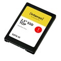 Intenso Interne 2,5" SSD SATA III Top, 1 TB, 550 MB/Sekunden, Schwarz, Festkörpe