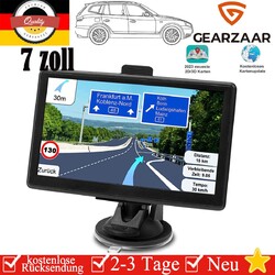 7 Zoll GPS Navi Navigation für Auto LKW PKW Navigationsgerät 8G EU Karten DE