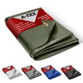 A-TEX® Abdeckplane Gewebeplane Plane Schutzplane Bootsplane mit Ösen Holzplane