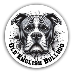 Old English Bulldog Aufkleber - Autoaufkleber - Sticker | Motiv: B001