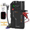 8000A Auto Starthilfe Jump Starter Ladegerät Powerbank mit 150PSI Luftkompressor