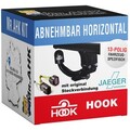 Für Skoda Octavia Kombi 2WD 98-10 Hook Anhängerkupplung abnehmbar mit 13pol spez