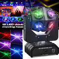 150W Moving Head 12LED Disco DMX Partylicht RGBW Party Bühnenlicht Lichteffekte