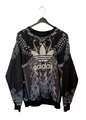 ADIDAS ORIGINALS Damen Sweatshirt Gr. 38 / M  Pavao Pullover schwarz weiß AY6873